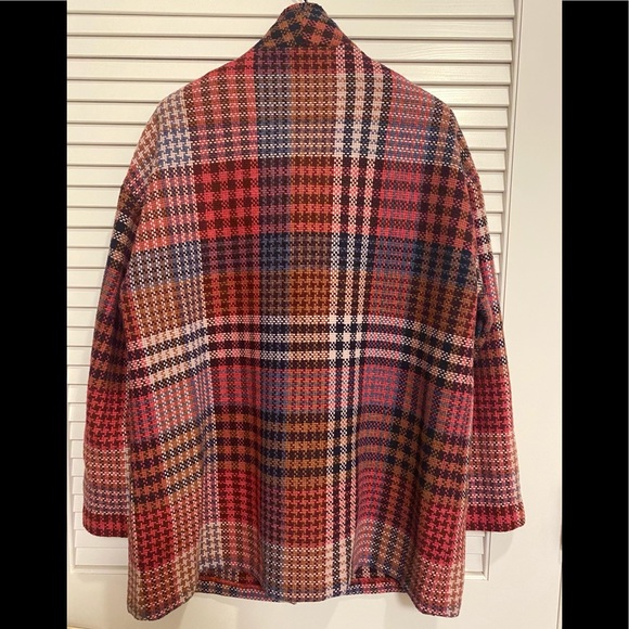 Rachel Zoe plaid coat - Picture 11 of 15